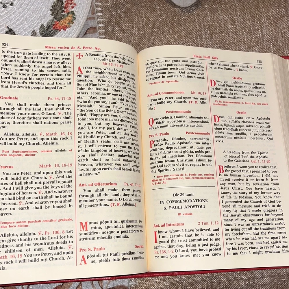 Vintage America roman missal